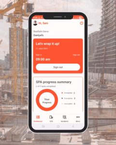 Construction Safety App – RealSafe